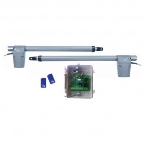 Kit Motorisation Portail Battant Automatisme Ouverture EA B424 - Maxi 150kg 2m par battant, 24V, Course 430 mm Kit Motorisation Portail Battant Automatisme Ouverture EA B424