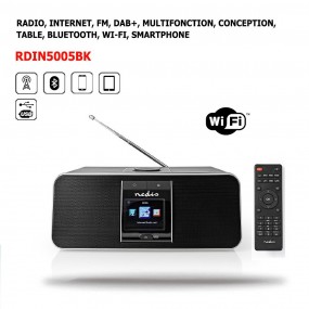 Présentation principale Radio internet Bluetooth Wi-Fi RDIN5005BK