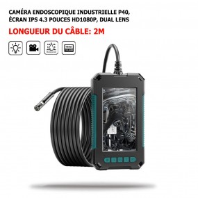 Présentation principale Caméra Endoscopique P40