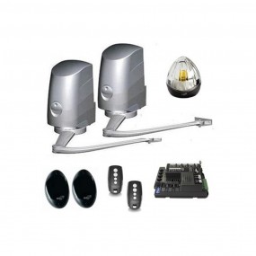 Kit Motorisation Portail Battant Automatisme Système Ouverture EA MODUS 280G8 KING GATES - Maxi 300 kg 2.80 m par battant, 24 V Kit Motorisation Portail Battant EA MODUS 280G8 KING GATES