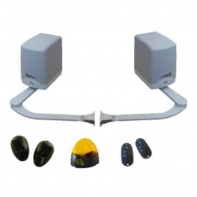 Kit Motorisation A Bras Portail Battant Système Ouverture EUROPE AUTOMATISMES MB645 - Maxi 250kg 2m par vantail, 24 V Kit Motorisation A Bras Portail Battant Système Ouverture EUROPE AUTOMATISMES MB645