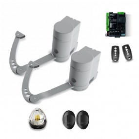Kit Motorisation Portail Battant Automatisme Ouverture EA MINI MODUS 24 G8 KING GATES - Maxi 250 kg 2m par battant, 24V Kit Motorisation Portail Battant Automatisme Ouverture EA MINI MODUS 24 G8 KING GATES