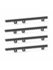 Lot de 4 crémaillères gauches - Crémaillère supplémentaire gauche Avidsen