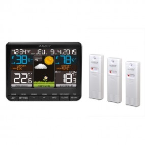 Station météo Intérieur Extérieur La Crosse Technology WS6825BLA plus 2