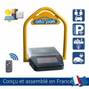 Arceau Réservation Parking Stationnement à Energie Solaire Barrière Autonome - Clé pompier + Télécommande - pour Accès Privatifs Arceau Réservation Parking Stationnement à Energie Solaire Barrière Autonome - Clé pompier + Télécommande