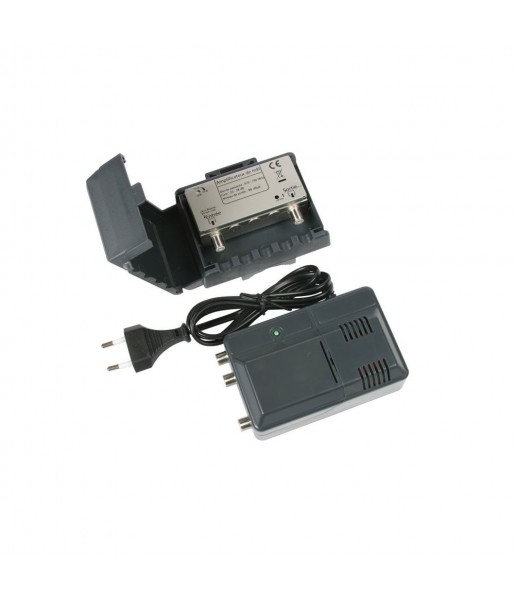 Kit Préamplificateur UHF d'antenne Réglable Etanche + Alimentation 220V Optex 010053 intérieur Kit Préamplificateur UHF d'antenne Réglable Etanche + Alimentation 220V Optex 010053 intérieur
