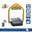 Arceau Réservation Parking Stationnement à Energie Solaire Barrière Autonome + Télécommande