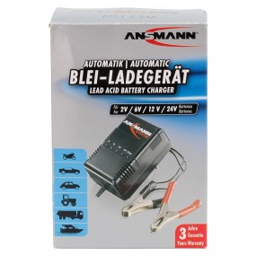 Chargeur automatique pour batteries au plomb ANSMANN ALCS 2-24A 2V 6V 12V 24V