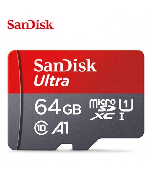 Carte Micro TF SD de classe 10 SanDisk 64 G Carte Micro TF SD de classe 10 SanDisk 64 G
