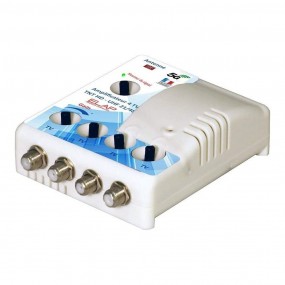 Amplificateur Distributeur d’Intérieur 4 sorties TV TNT HD UHF Elap 372014