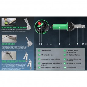 Soudure plastique 1600W