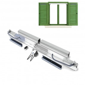 Kit Motorisation des volets battants à 2 vantaux sans fil Système Automatisme Ducati Home Automation Persy 52 Kit Motorisation des volets battants à 2 vantaux sans fil Système Automatisme Ducati Home Automation Persy 52