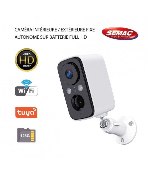 Caméra Intérieure Extérieure sur batterie Full HD Caméra Intérieure Extérieure sur batterie Full HD