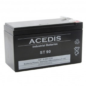 Batterie Plomb Etanche AGM VRLA Acedis ST90 12V 9Ah Batterie Plomb Etanche AGM VRLA Acedis ST90 12V 9Ah