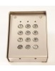 Clavier à code filaire SU2SAB avec touches ABS et boîtier inox en applique - 12/24V, 20 à 200 mA, IP65 - 60 codes