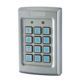 Clavier à code filaire rétro-éclairé en acier inox DIGYELITE- King Gates - 2 sorties - IP67, 12-24V AC/DC Clavier à code filaire rétro-éclairé en acier inox DIGYELITE- King Gates - 2 sorties - IP67, 12-24V AC/DC