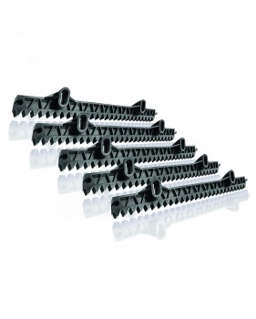 Crémaillère supplémentaire pour portail coulissant Somfy 2400501 - Gris, 5 x 33 cm, Compatible avec les moteurs Freevia & Slidym