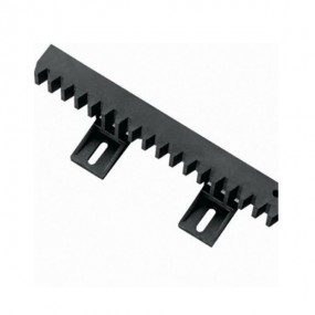 Crémaillère Nylon 6 Attaches Inferieures EA CRENYL - Poids maxi du portail coulissant 500 kg, module 4, 1 m, 28 x 20 mm Crémaillère Nylon 6 Attaches Inferieures EA CRENYL - Poids maxi du portail coulissant 500 kg, module 4, 1 m, 28 x 20 mm