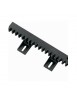 Crémaillère Nylon 6 Attaches Inferieures EA CRENYL - Poids maxi du portail coulissant 500 kg, module 4, 1 m, 28 x 20 mm