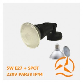 Spot Extérieur Étanche 70 LEDs 220 Volts Culot E27 Spot Extérieur Étanche 70 LEDs 220 Volts Culot E27