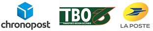 Nos transporteurs Chronopost La poste MTM Besson Occitanie